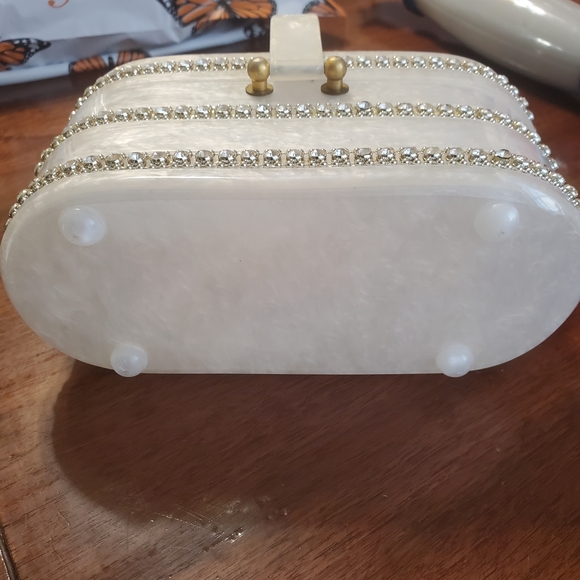 Gilli Original Rhinestone Lucite Purse - Picture 13 of 13